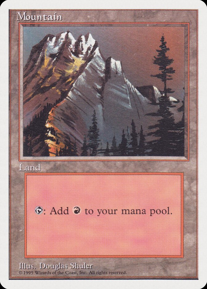 Mountain (Red Sky in the Top Right) [Rivals Quick Start Set] | Pegasus Games WI