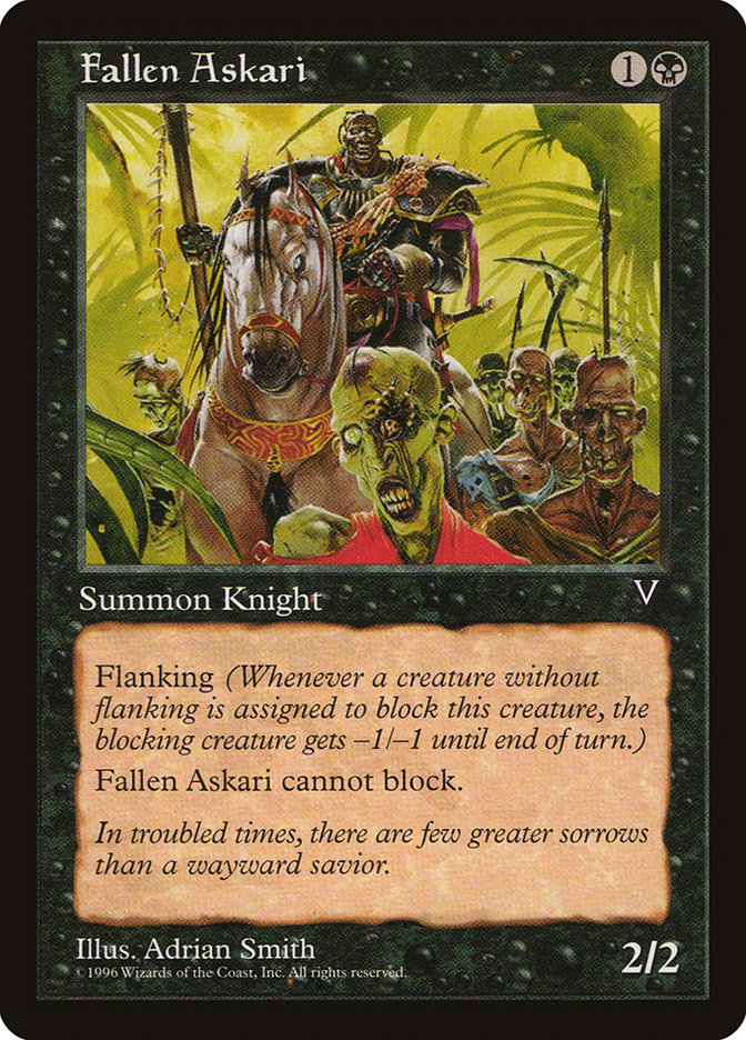 Fallen Askari [Visions] | Pegasus Games WI