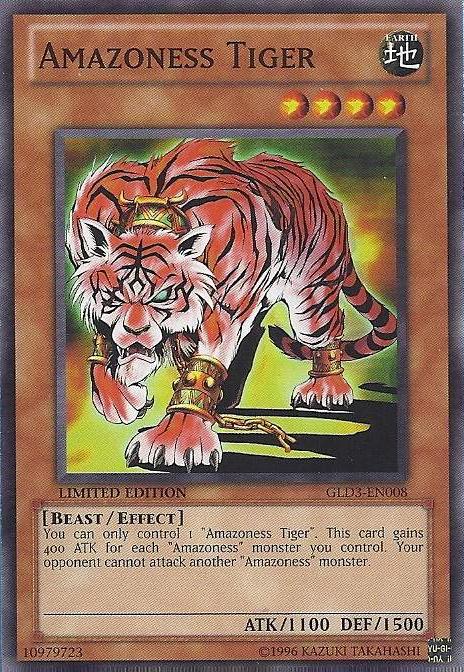 Amazoness Tiger [GLD3-EN008] Common | Pegasus Games WI