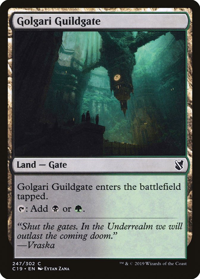 Golgari Guildgate [Commander 2019] | Pegasus Games WI