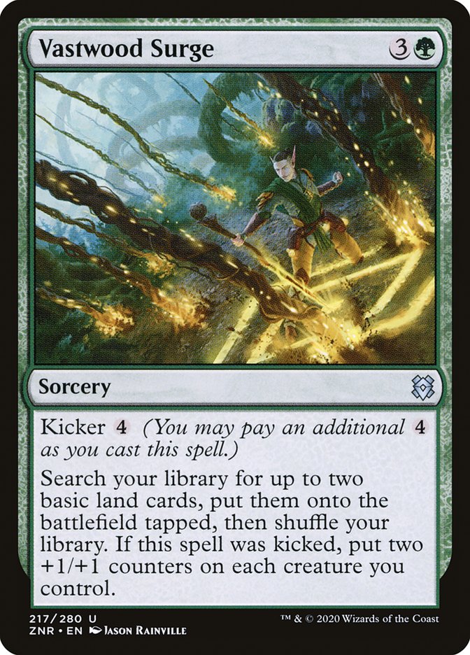 Vastwood Surge [Zendikar Rising] | Pegasus Games WI