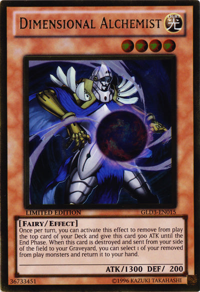 Dimensional Alchemist [GLD3-EN015] Gold Rare | Pegasus Games WI