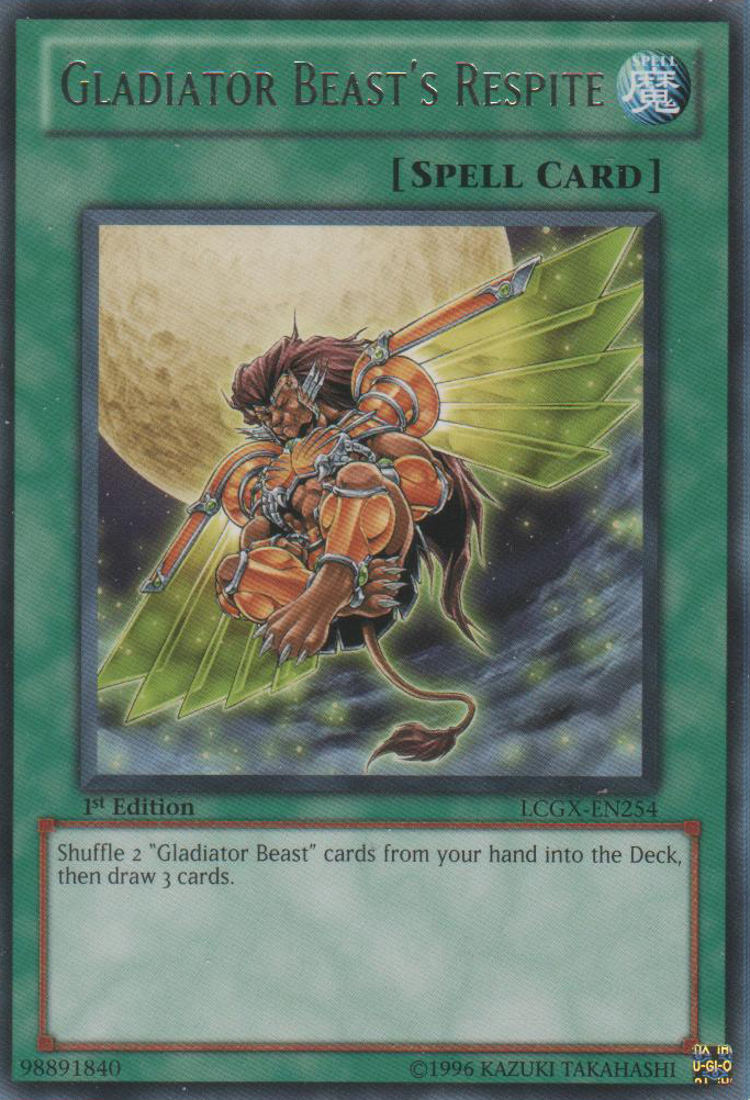 Gladiator Beast's Respite [LCGX-EN254] Rare | Pegasus Games WI