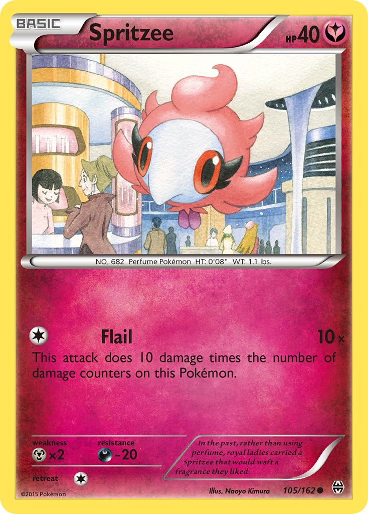 Spritzee (105/162) [XY: BREAKthrough] | Pegasus Games WI