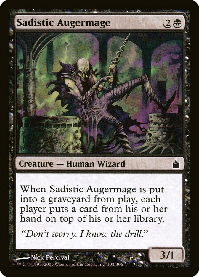 Sadistic Augermage [Ravnica: City of Guilds] | Pegasus Games WI