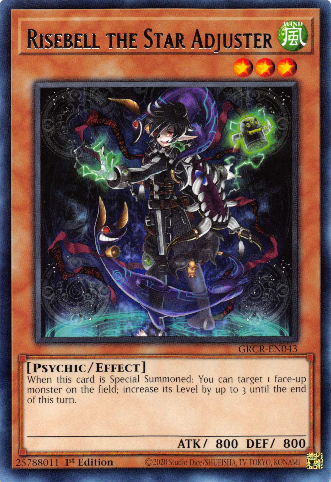 Risebell the Star Adjuster [GRCR-EN043] Rare | Pegasus Games WI