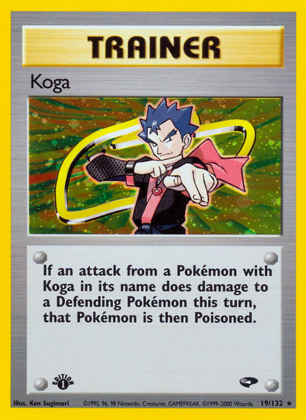 Koga (19/132) [Gym Challenge 1st Edition] | Pegasus Games WI