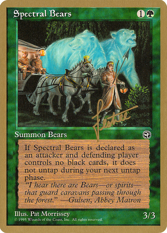 Spectral Bears (Bertrand Lestree) [Pro Tour Collector Set] | Pegasus Games WI