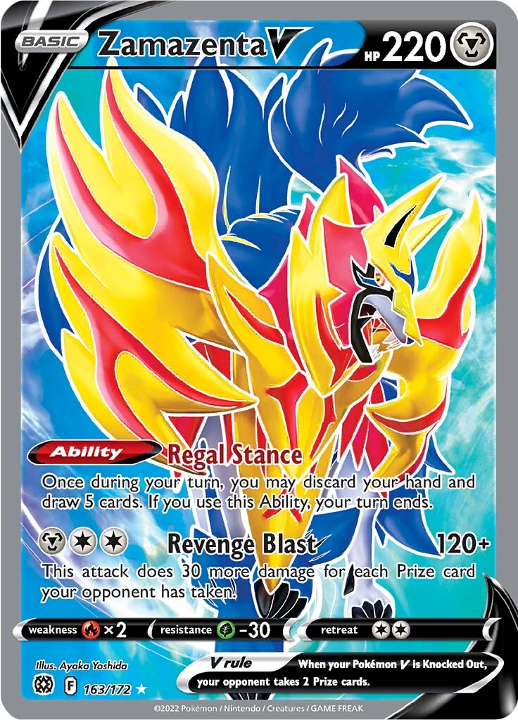 Zamazenta V (163/172) [Sword & Shield: Brilliant Stars] | Pegasus Games WI