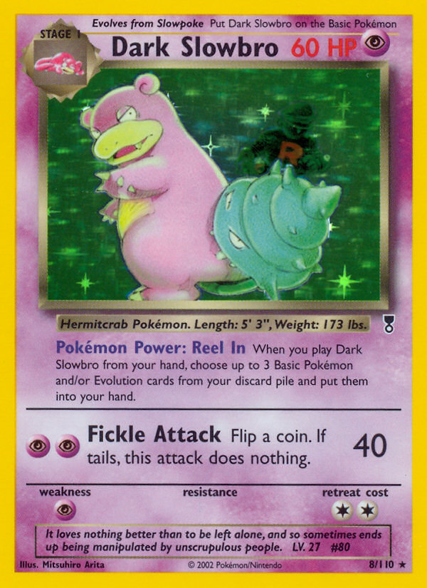 Dark Slowbro (8/110) [Legendary Collection] | Pegasus Games WI