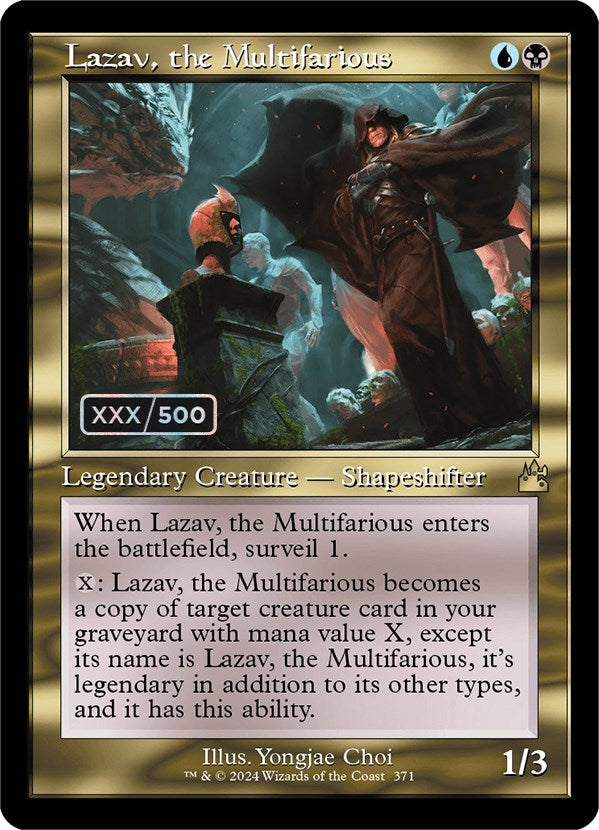 Lazav, the Multifarious (Retro) (Serialized) [Ravnica Remastered] | Pegasus Games WI