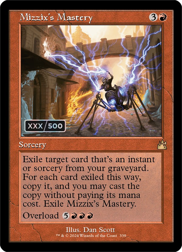 Mizzix's Mastery (Retro) (Serialized) [Ravnica Remastered] | Pegasus Games WI