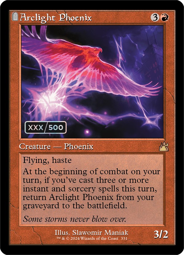 Arclight Phoenix (Retro) (Serialized) [Ravnica Remastered] | Pegasus Games WI