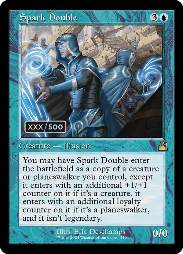 Spark Double (Retro) (Serialized) [Ravnica Remastered] | Pegasus Games WI