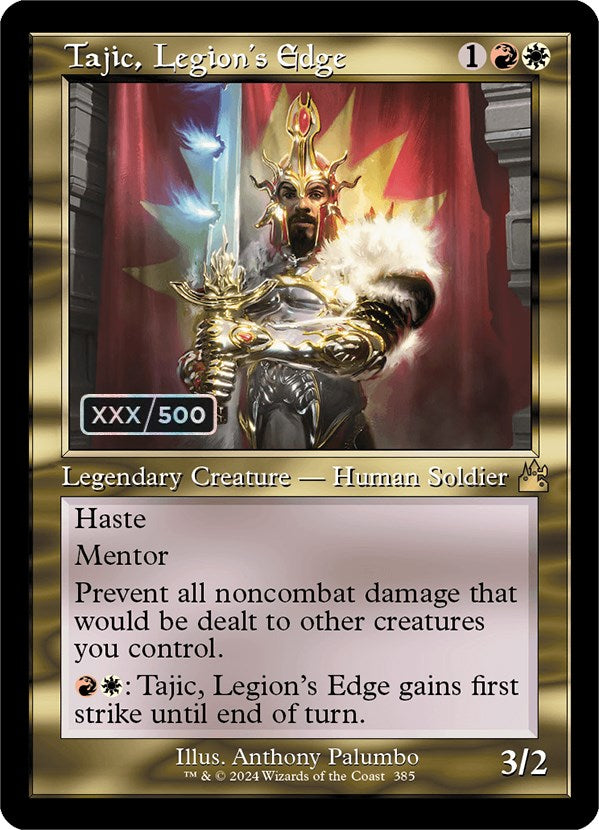 Tajic, Legion's Edge (Retro) (Serialized) [Ravnica Remastered] | Pegasus Games WI