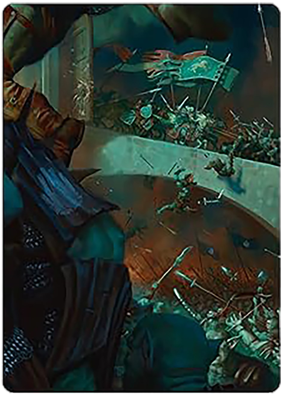 Rohirrim Chargers Art Card [The Lord of the Rings: Tales of Middle-earth Art Series] | Pegasus Games WI