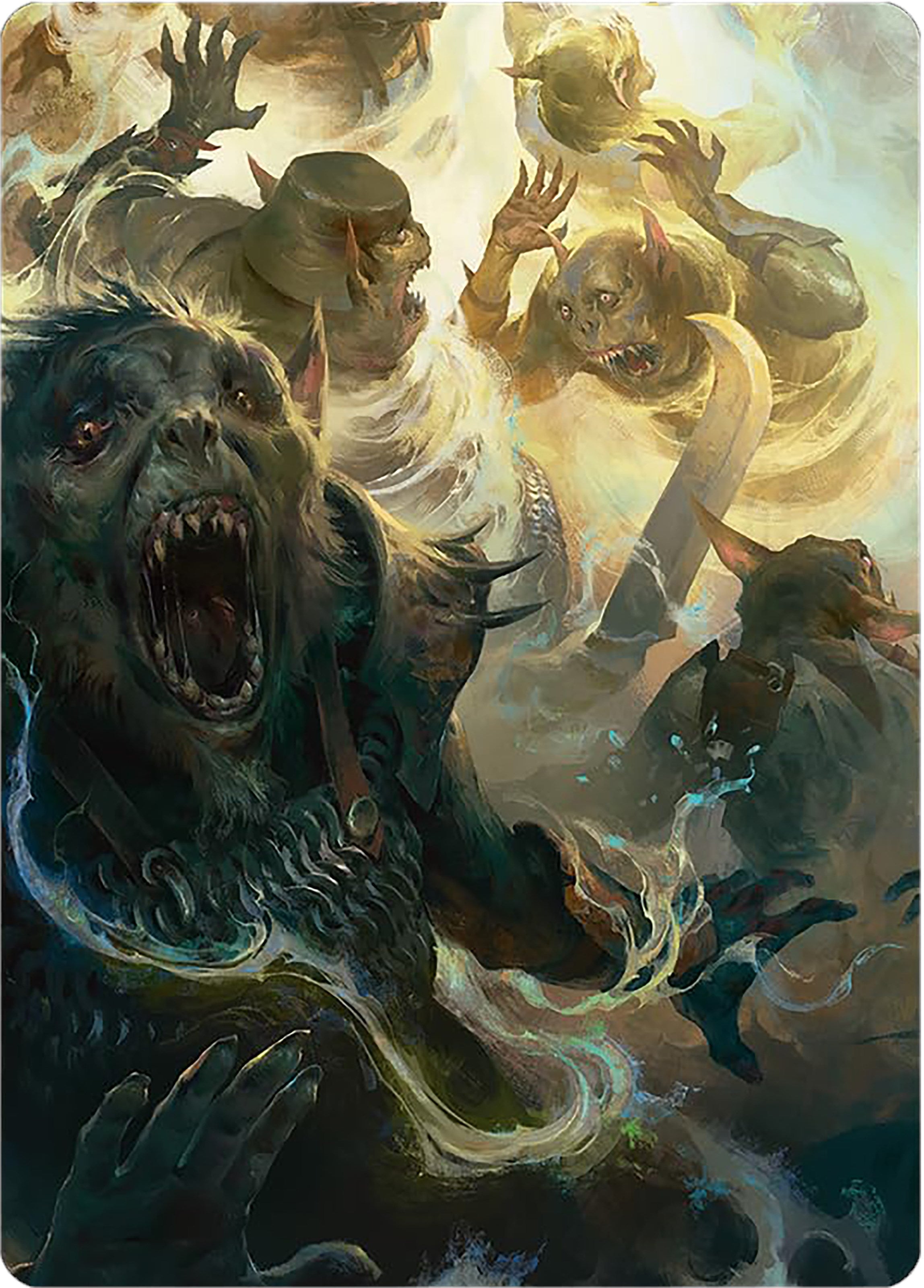 Galadriel's Dismissal Art Card [The Lord of the Rings: Tales of Middle-earth Art Series] | Pegasus Games WI