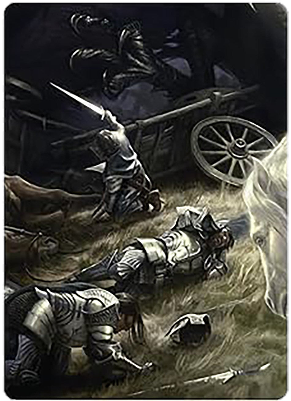 Courageous Resolve Art Card [The Lord of the Rings: Tales of Middle-earth Art Series] | Pegasus Games WI