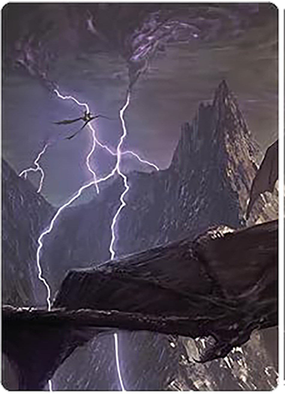 Call Forth the Tempest Art Card [The Lord of the Rings: Tales of Middle-earth Art Series] | Pegasus Games WI