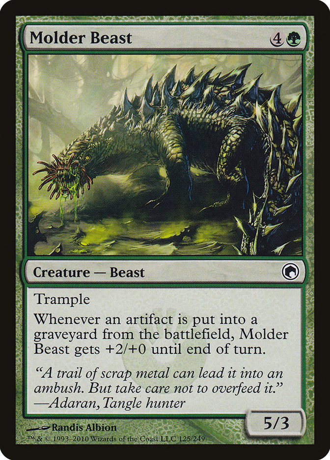 Molder Beast [Scars of Mirrodin] | Pegasus Games WI