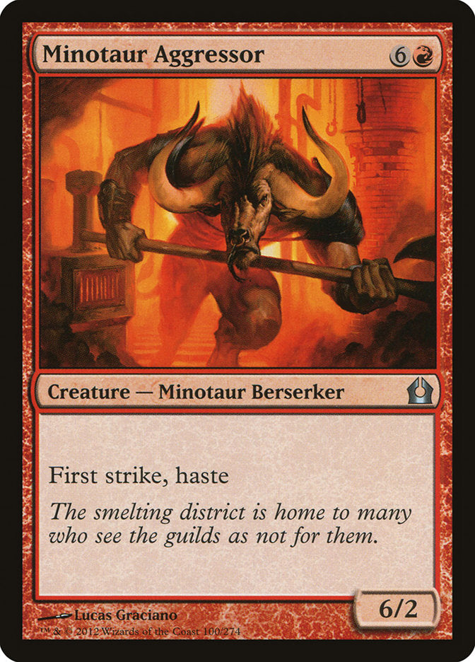 Minotaur Aggressor [Return to Ravnica] | Pegasus Games WI