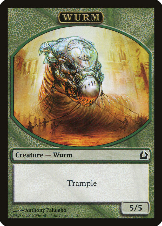 Wurm Token [Return to Ravnica Tokens] | Pegasus Games WI