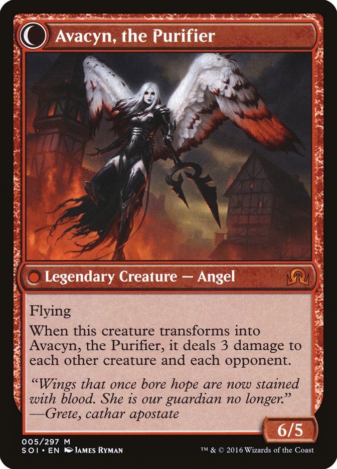 Archangel Avacyn // Avacyn, the Purifier [Shadows over Innistrad] | Pegasus Games WI