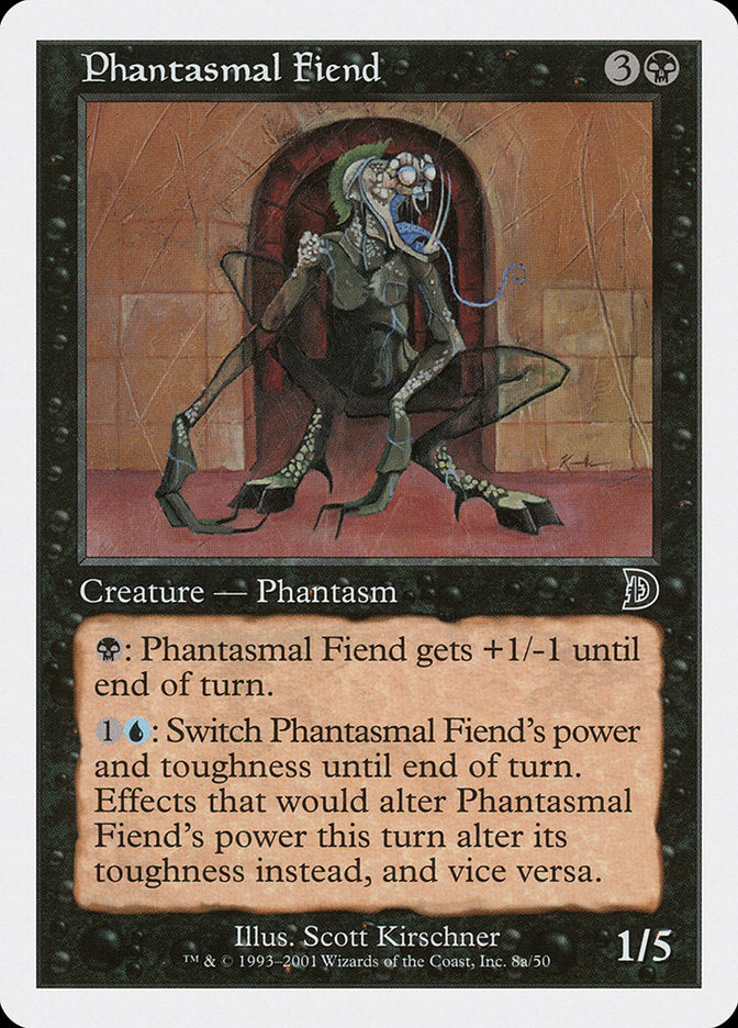 Phantasmal Fiend (Standing) [Deckmasters] | Pegasus Games WI