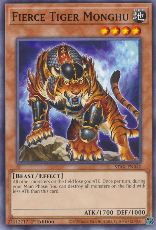 Fierce Tiger Monghu [STAX-EN040] Common | Pegasus Games WI