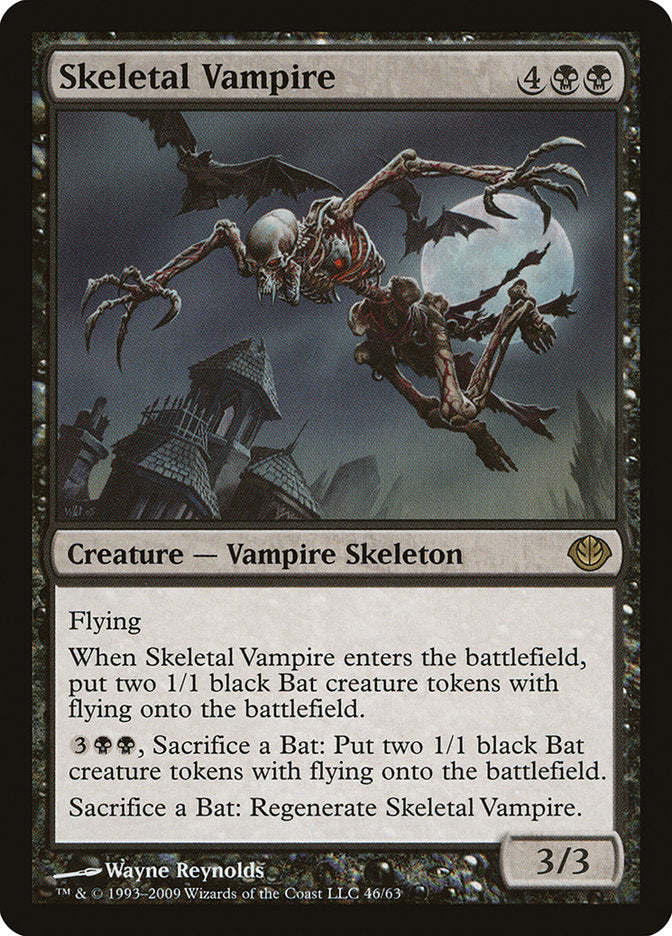 Skeletal Vampire [Duel Decks: Garruk vs. Liliana] | Pegasus Games WI