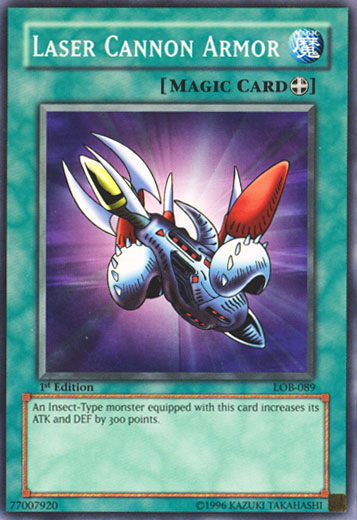 Laser Cannon Armor [LOB-089] Common | Pegasus Games WI