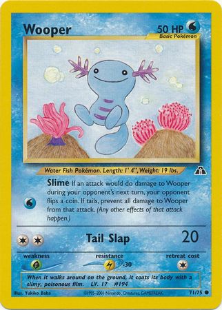 Wooper (71/75) [Neo Discovery Unlimited] | Pegasus Games WI