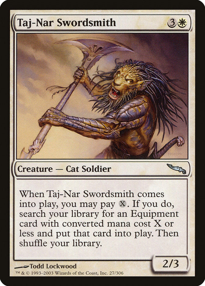 Taj-Nar Swordsmith [Mirrodin] | Pegasus Games WI