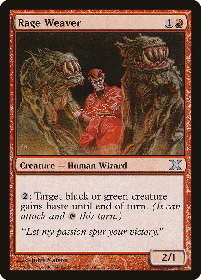 Rage Weaver [Tenth Edition] | Pegasus Games WI