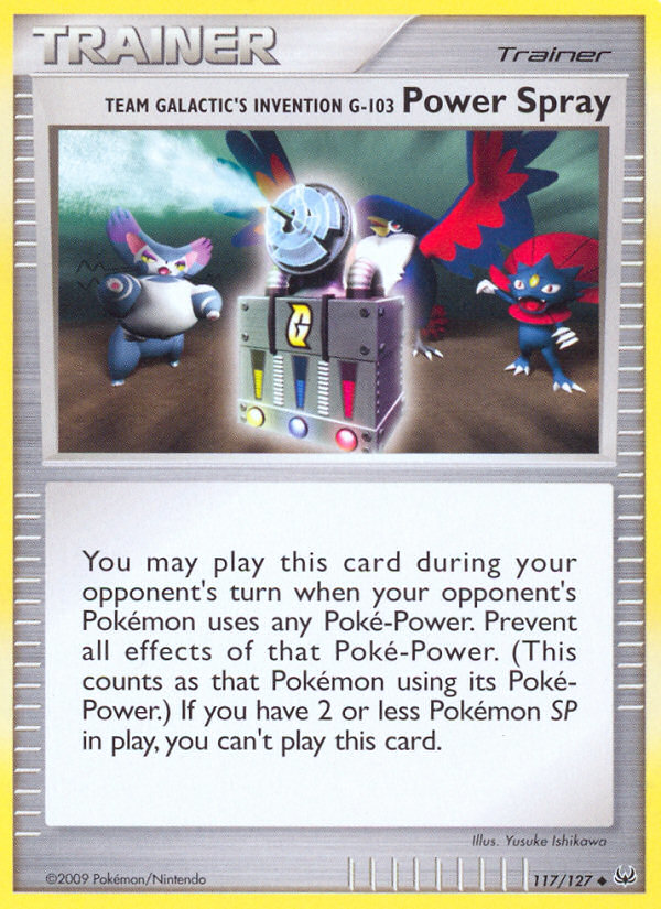 Team Galactic's Invention G-103 Power Spray (117/127) [Platinum: Base Set] | Pegasus Games WI