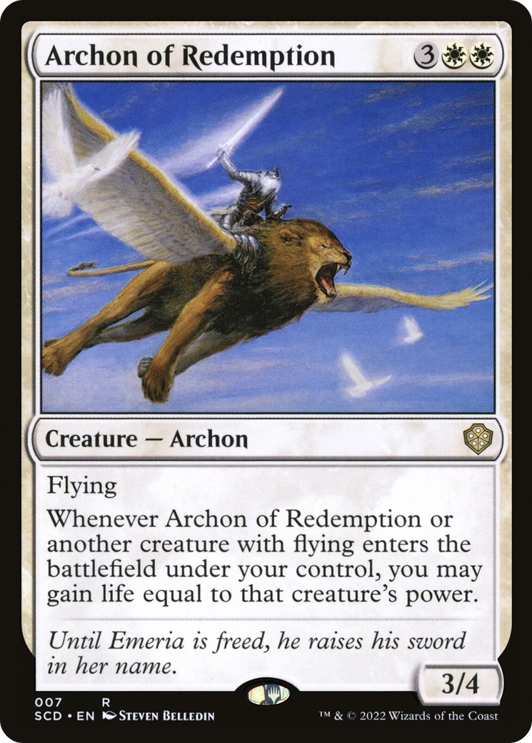 Archon of Redemption [Starter Commander Decks] | Pegasus Games WI