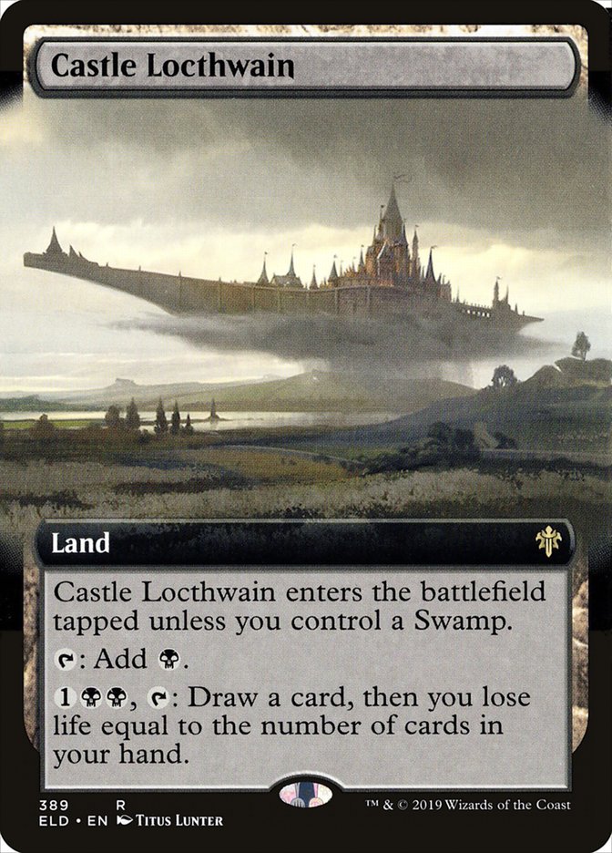 Castle Locthwain (Extended Art) [Throne of Eldraine] | Pegasus Games WI