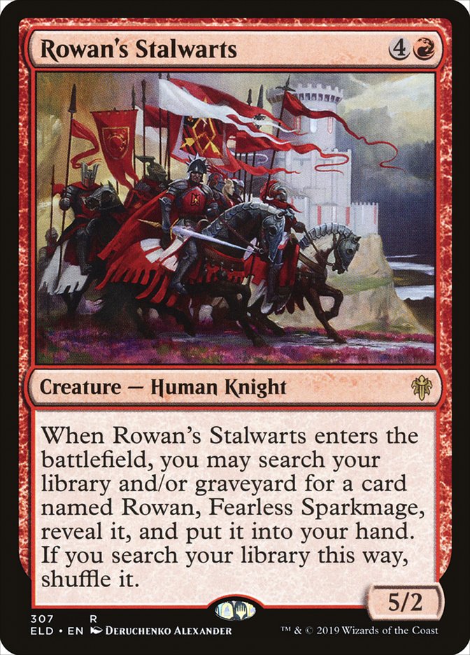 Rowan's Stalwarts [Throne of Eldraine] | Pegasus Games WI