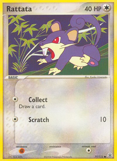 Rattata (77/112) [EX: FireRed & LeafGreen] | Pegasus Games WI