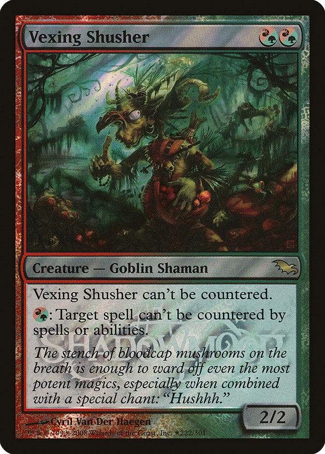 Vexing Shusher (Launch) [Shadowmoor Promos] | Pegasus Games WI