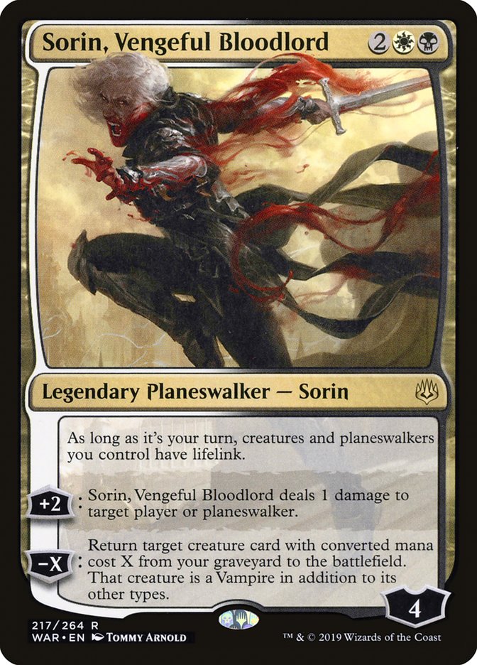 Sorin, Vengeful Bloodlord [War of the Spark] | Pegasus Games WI