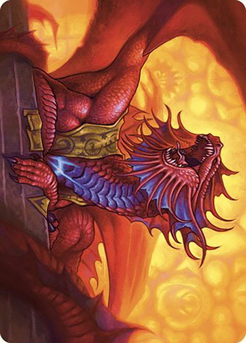 Niv-Mizzet, Guildpact Art Card (44/49) [Murders at Karlov Manor Art Series] | Pegasus Games WI