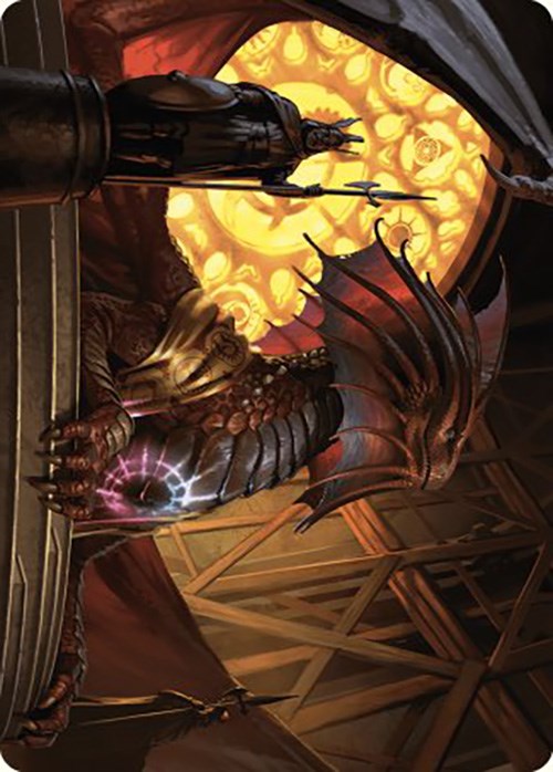 Niv-Mizzet, Guildpact Art Card (21/49) [Murders at Karlov Manor Art Series] | Pegasus Games WI
