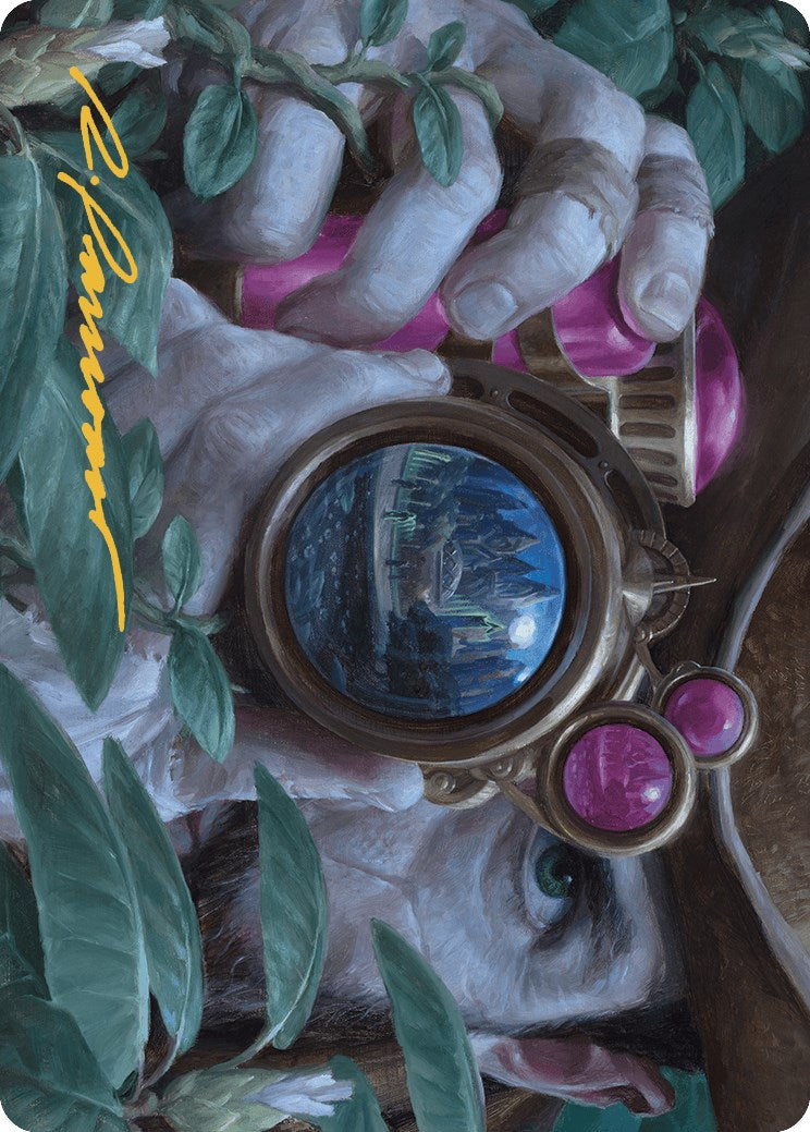 Undergrowth Recon Art Card (Gold-Stamped Signature) [Murders at Karlov Manor Art Series] | Pegasus Games WI