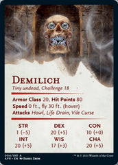 Demilich Art Card [Dungeons & Dragons: Adventures in the Forgotten Realms Art Series] | Pegasus Games WI