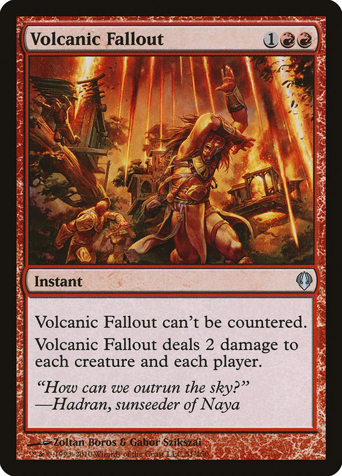 Volcanic Fallout [Archenemy] | Pegasus Games WI