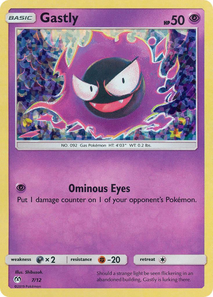 Gastly (7/12) [McDonald's Promos: 2019 Collection] | Pegasus Games WI