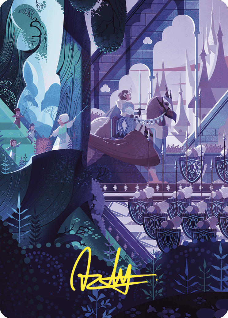 As Foretold Art Card (Gold-Stamped Signature) [Wilds of Eldraine Art Series] | Pegasus Games WI