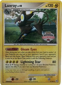 Luxray (7/130) (National Championship Promo) [Diamond & Pearl: Base Set] | Pegasus Games WI