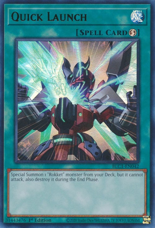 Quick Launch [BLC1-EN042] Ultra Rare | Pegasus Games WI